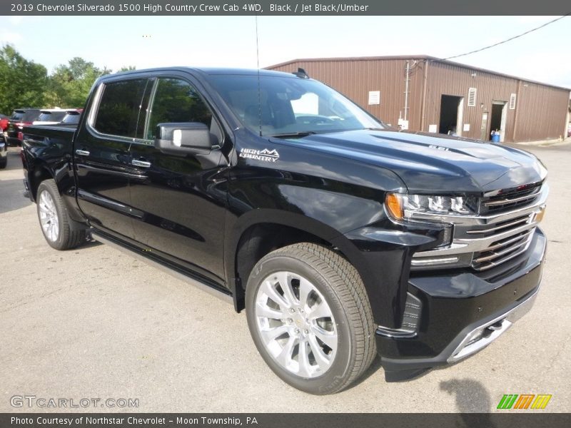 Front 3/4 View of 2019 Silverado 1500 High Country Crew Cab 4WD