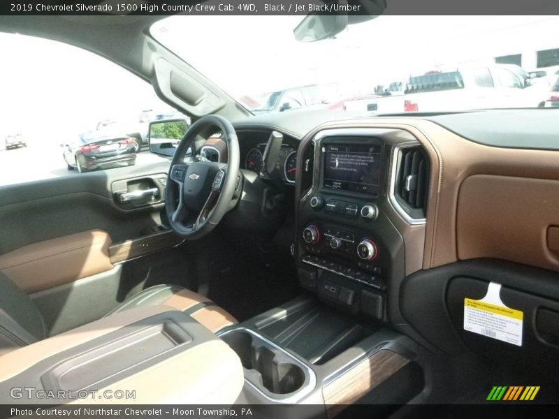 Black / Jet Black/Umber 2019 Chevrolet Silverado 1500 High Country Crew Cab 4WD