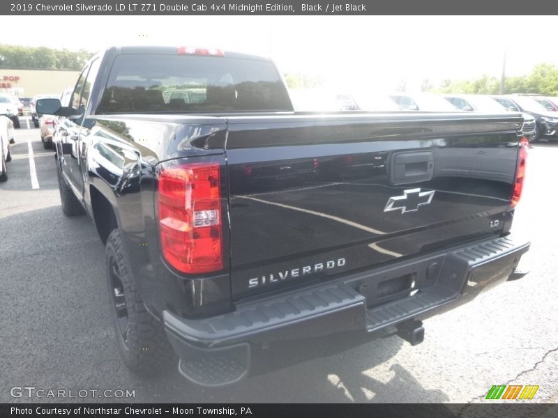 Black / Jet Black 2019 Chevrolet Silverado LD LT Z71 Double Cab 4x4 Midnight Edition