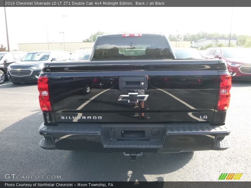 Black / Jet Black 2019 Chevrolet Silverado LD LT Z71 Double Cab 4x4 Midnight Edition