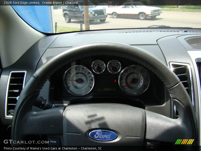 Creme Brulee / Charcoal 2008 Ford Edge Limited