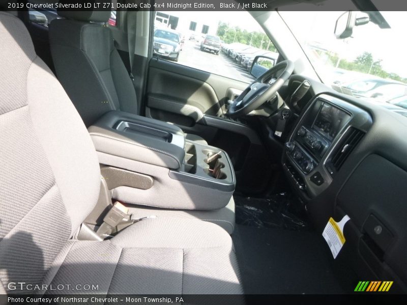 Black / Jet Black 2019 Chevrolet Silverado LD LT Z71 Double Cab 4x4 Midnight Edition