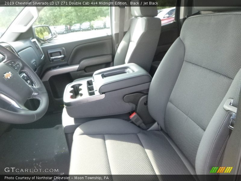 Black / Jet Black 2019 Chevrolet Silverado LD LT Z71 Double Cab 4x4 Midnight Edition