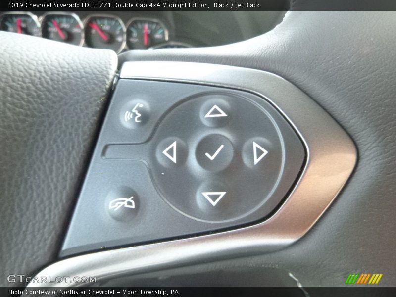 Black / Jet Black 2019 Chevrolet Silverado LD LT Z71 Double Cab 4x4 Midnight Edition