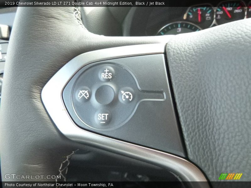 Black / Jet Black 2019 Chevrolet Silverado LD LT Z71 Double Cab 4x4 Midnight Edition