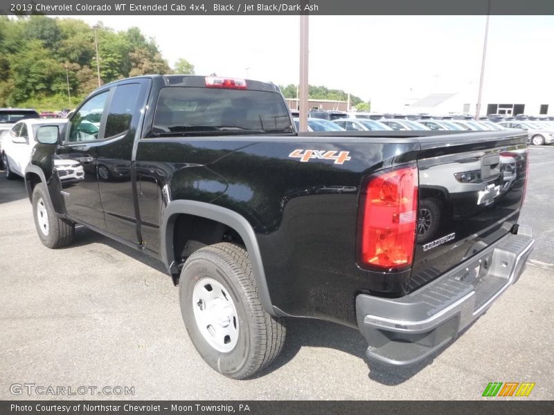 Black / Jet Black/Dark Ash 2019 Chevrolet Colorado WT Extended Cab 4x4