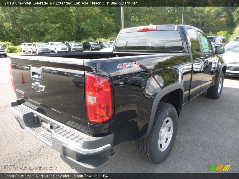 Black / Jet Black/Dark Ash 2019 Chevrolet Colorado WT Extended Cab 4x4