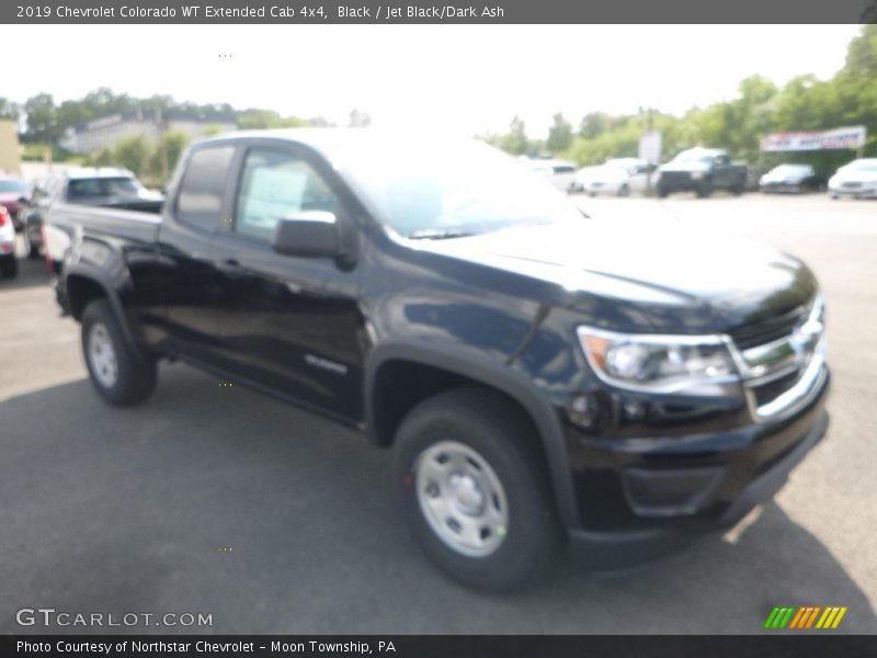 Black / Jet Black/Dark Ash 2019 Chevrolet Colorado WT Extended Cab 4x4