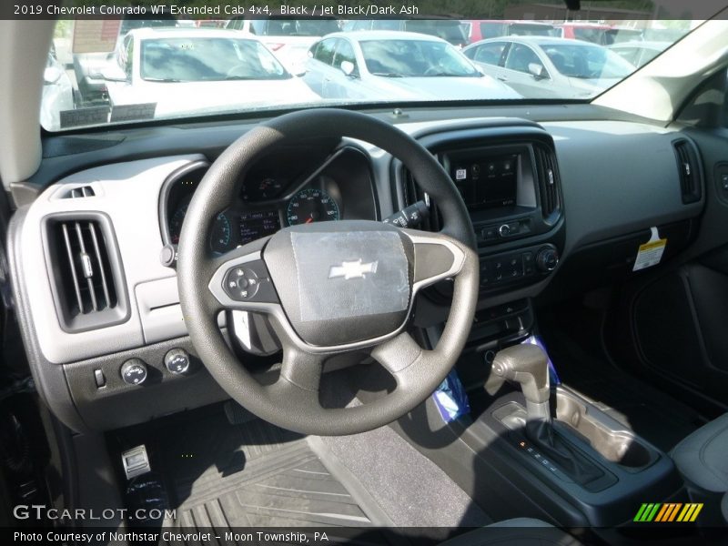 Black / Jet Black/Dark Ash 2019 Chevrolet Colorado WT Extended Cab 4x4