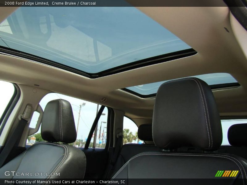 Creme Brulee / Charcoal 2008 Ford Edge Limited