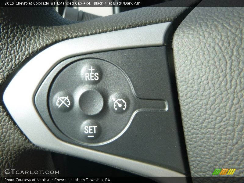 Black / Jet Black/Dark Ash 2019 Chevrolet Colorado WT Extended Cab 4x4