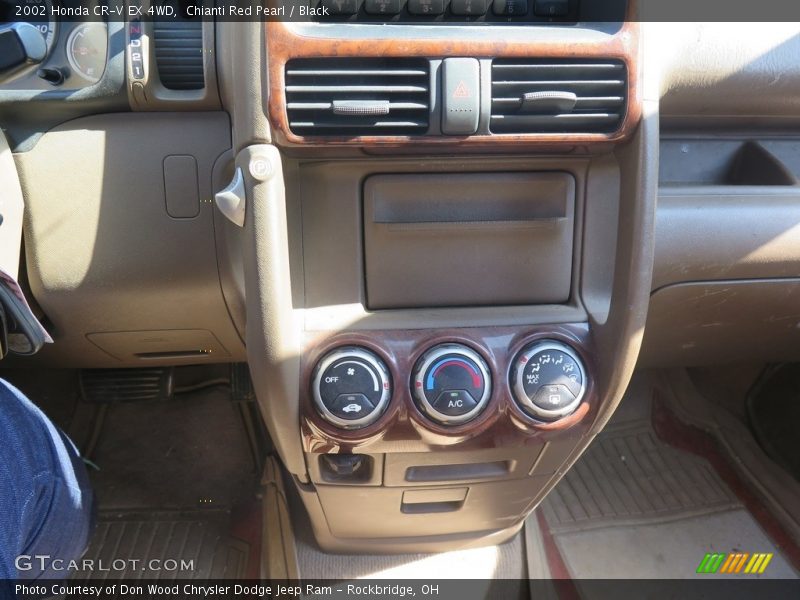 Chianti Red Pearl / Black 2002 Honda CR-V EX 4WD