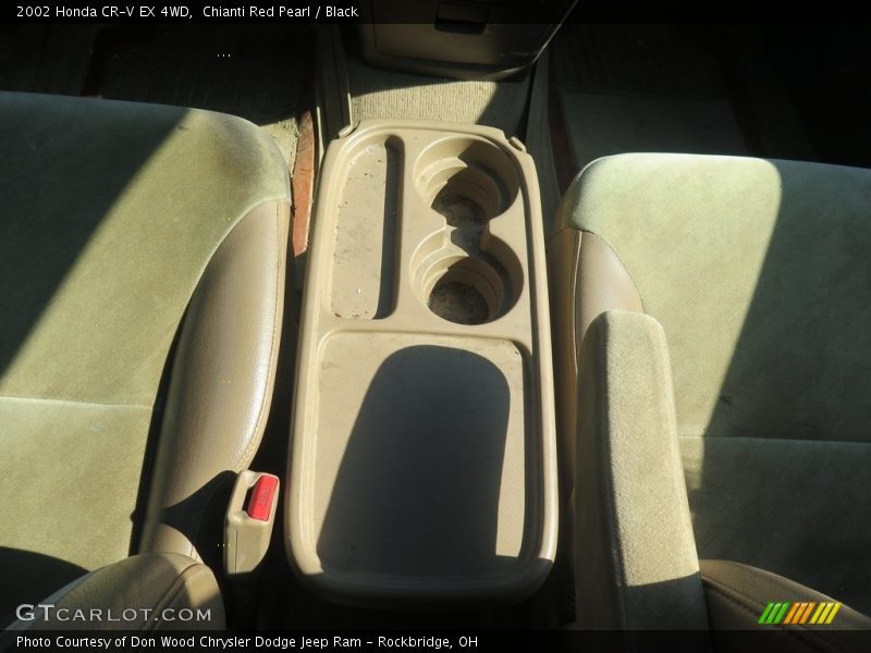 Chianti Red Pearl / Black 2002 Honda CR-V EX 4WD