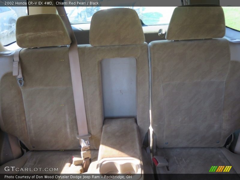 Chianti Red Pearl / Black 2002 Honda CR-V EX 4WD