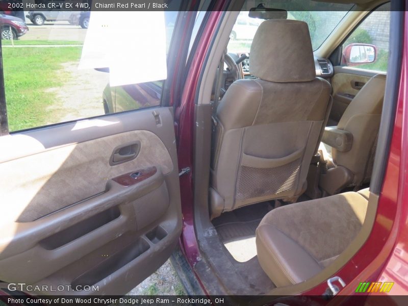 Chianti Red Pearl / Black 2002 Honda CR-V EX 4WD