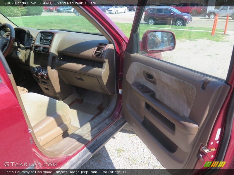 Chianti Red Pearl / Black 2002 Honda CR-V EX 4WD