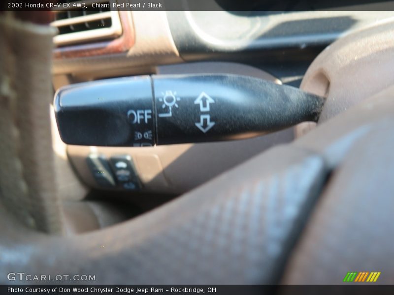 Chianti Red Pearl / Black 2002 Honda CR-V EX 4WD