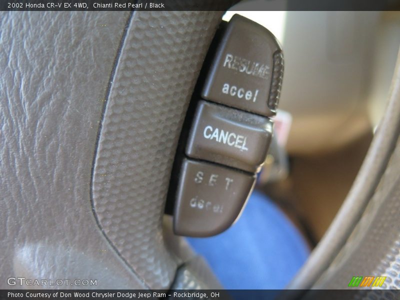 Chianti Red Pearl / Black 2002 Honda CR-V EX 4WD