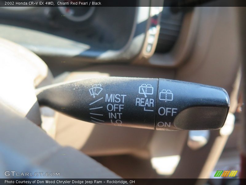 Chianti Red Pearl / Black 2002 Honda CR-V EX 4WD