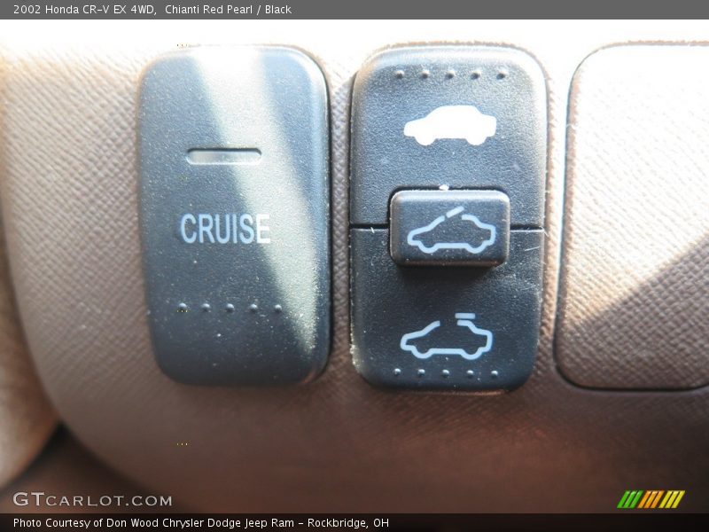 Chianti Red Pearl / Black 2002 Honda CR-V EX 4WD