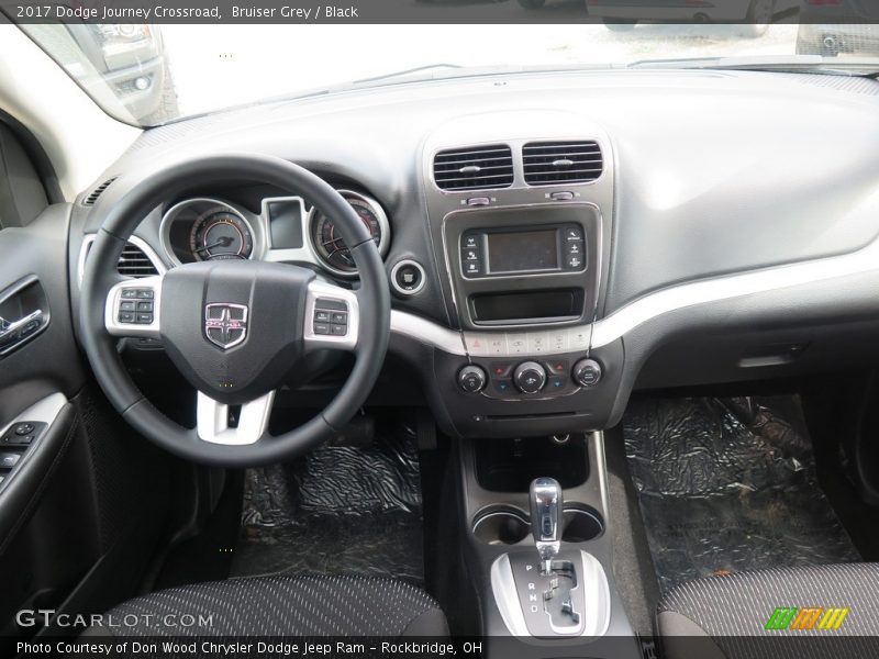 Bruiser Grey / Black 2017 Dodge Journey Crossroad