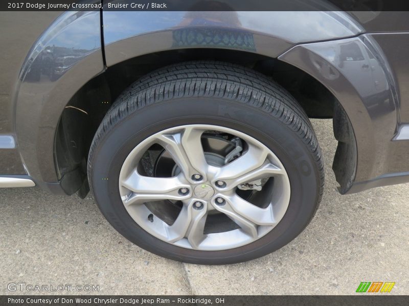 Bruiser Grey / Black 2017 Dodge Journey Crossroad