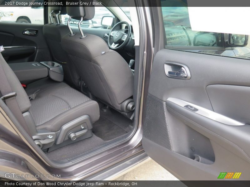 Bruiser Grey / Black 2017 Dodge Journey Crossroad