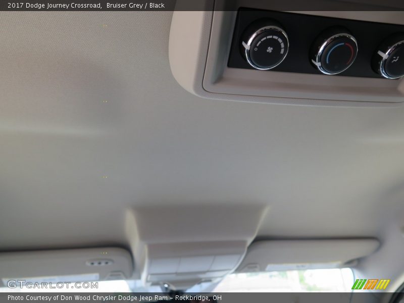 Bruiser Grey / Black 2017 Dodge Journey Crossroad