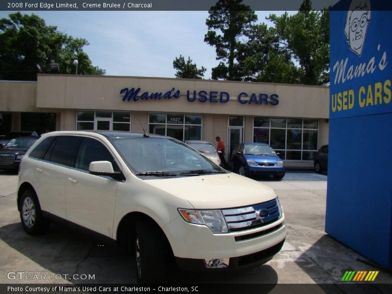 Creme Brulee / Charcoal 2008 Ford Edge Limited