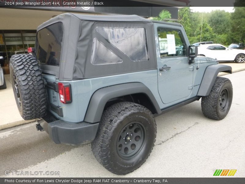 Granite Metallic / Black 2014 Jeep Wrangler Sport 4x4