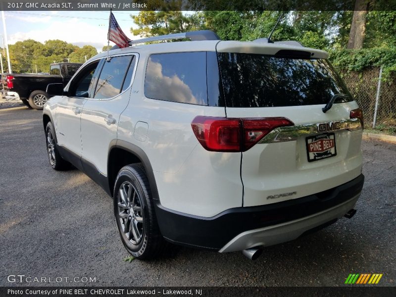 Summit White / Jet Black 2017 GMC Acadia SLT