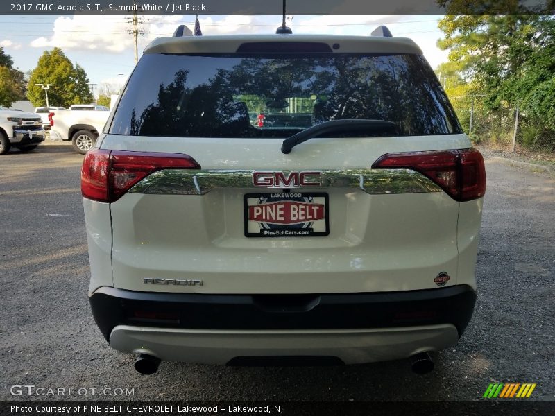 Summit White / Jet Black 2017 GMC Acadia SLT