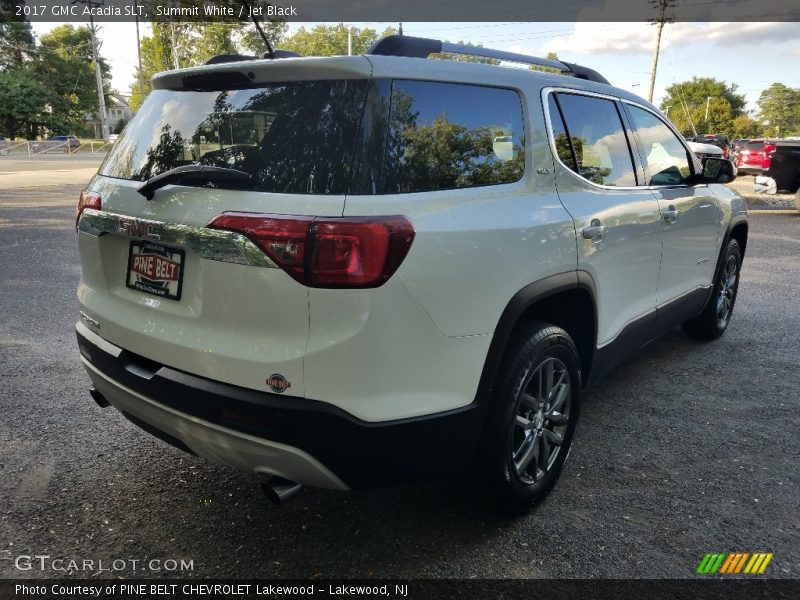 Summit White / Jet Black 2017 GMC Acadia SLT