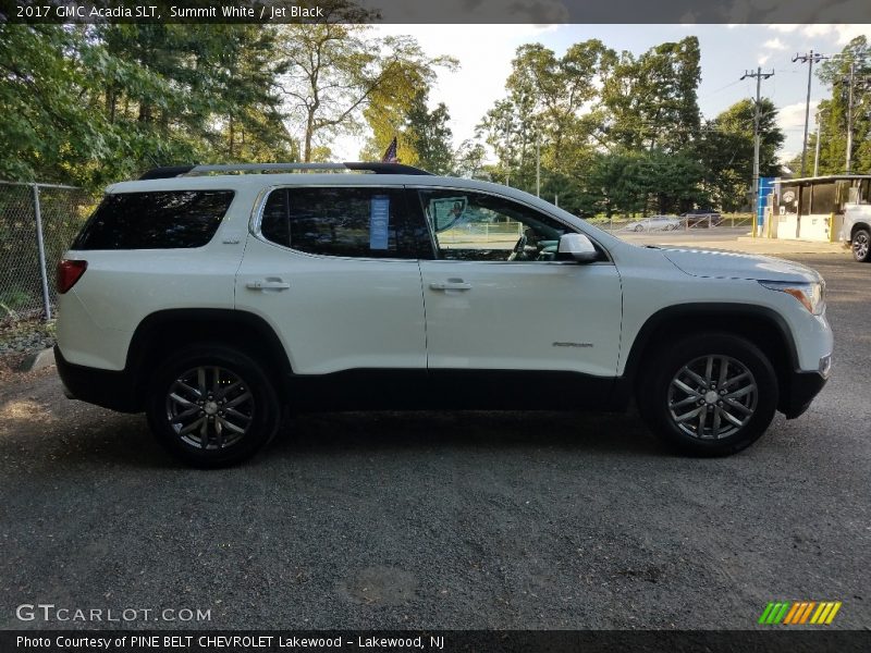 Summit White / Jet Black 2017 GMC Acadia SLT