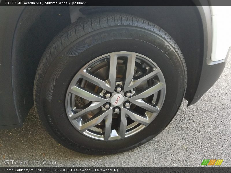 Summit White / Jet Black 2017 GMC Acadia SLT