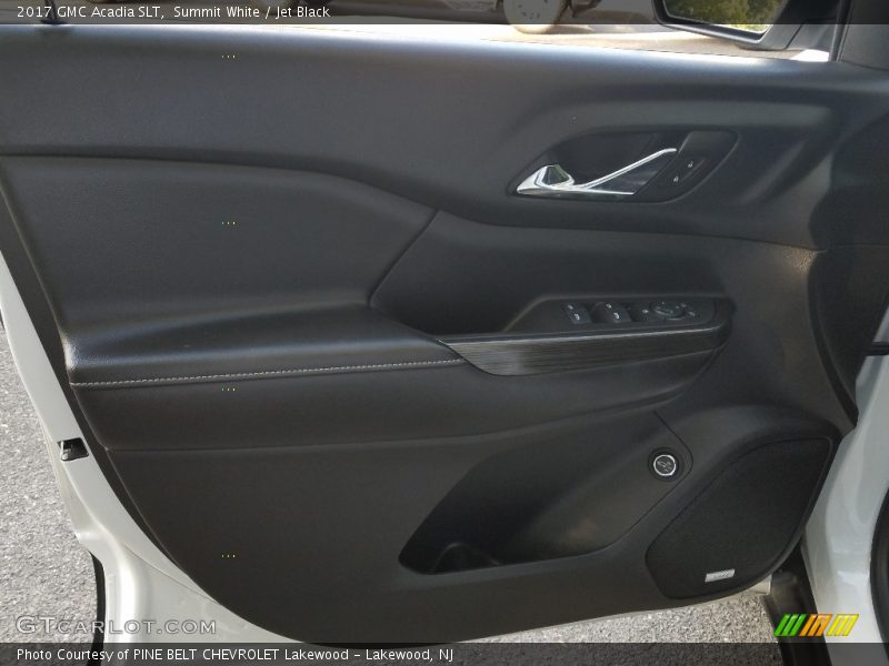 Summit White / Jet Black 2017 GMC Acadia SLT