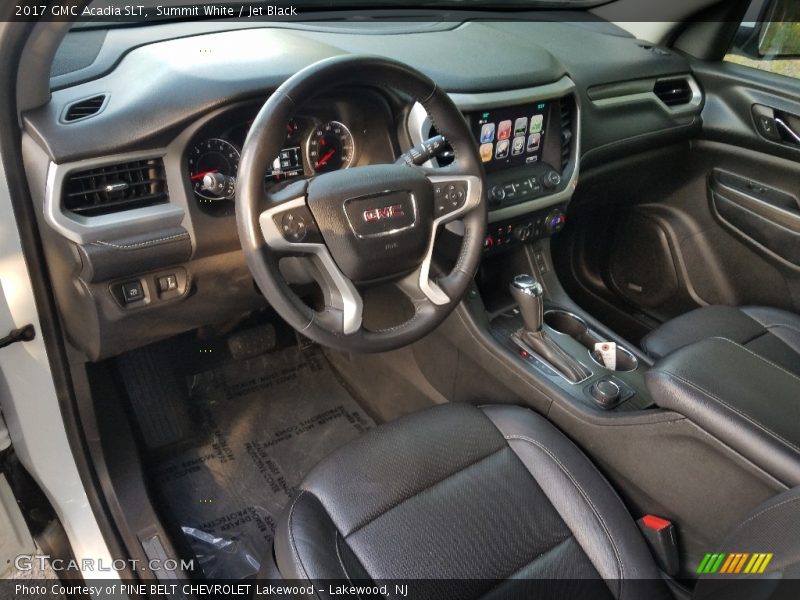 Summit White / Jet Black 2017 GMC Acadia SLT