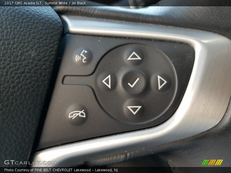 Summit White / Jet Black 2017 GMC Acadia SLT