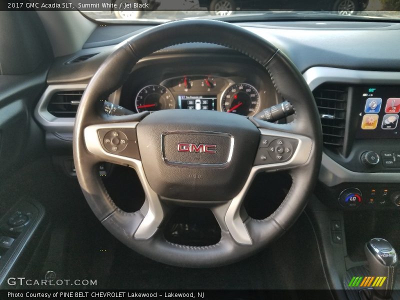 Summit White / Jet Black 2017 GMC Acadia SLT