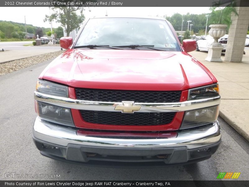 Victory Red / Ebony 2012 Chevrolet Colorado LT Crew Cab 4x4