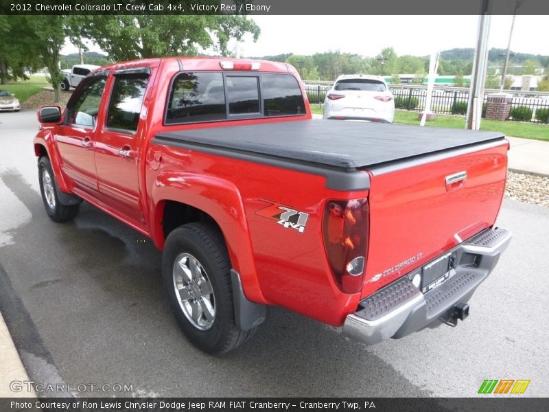 Victory Red / Ebony 2012 Chevrolet Colorado LT Crew Cab 4x4