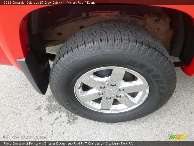 Victory Red / Ebony 2012 Chevrolet Colorado LT Crew Cab 4x4
