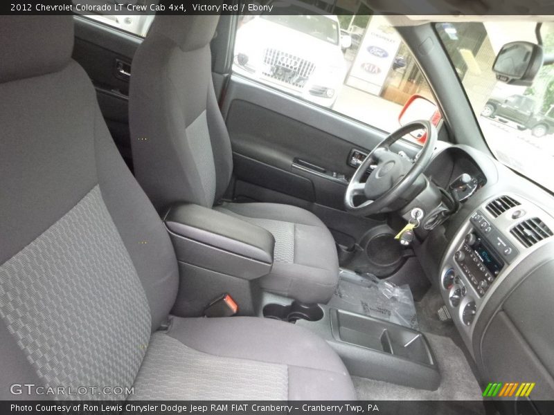 Victory Red / Ebony 2012 Chevrolet Colorado LT Crew Cab 4x4