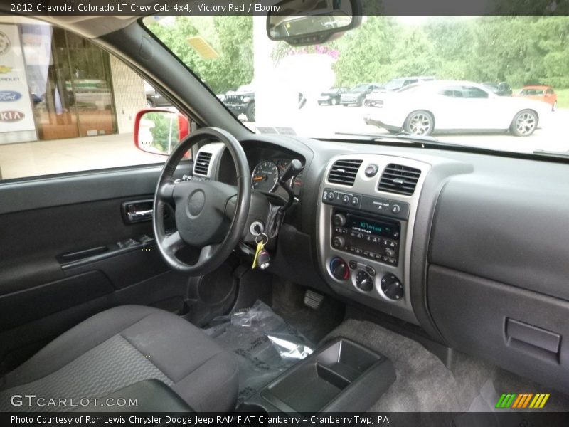 Victory Red / Ebony 2012 Chevrolet Colorado LT Crew Cab 4x4