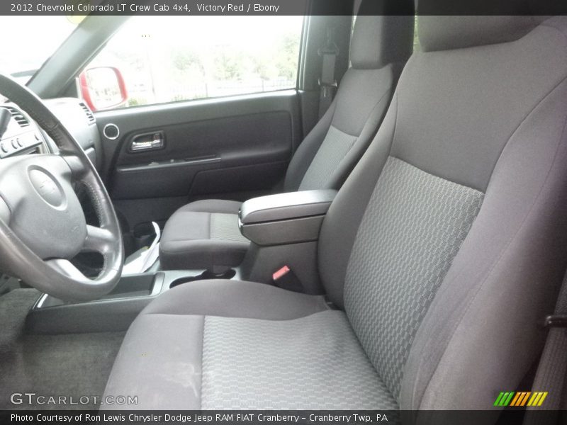 Victory Red / Ebony 2012 Chevrolet Colorado LT Crew Cab 4x4