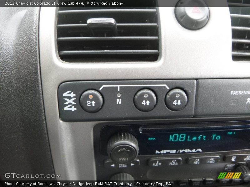 Victory Red / Ebony 2012 Chevrolet Colorado LT Crew Cab 4x4