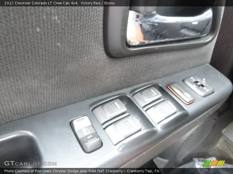 Victory Red / Ebony 2012 Chevrolet Colorado LT Crew Cab 4x4