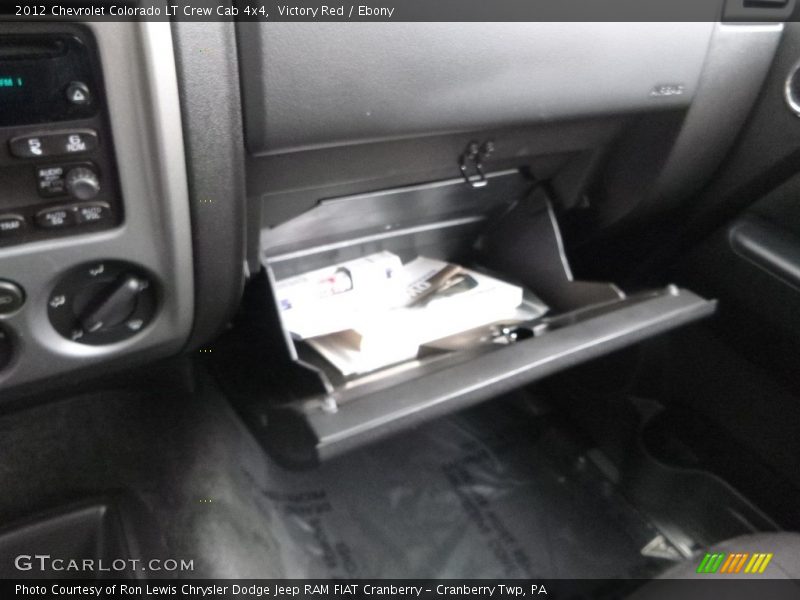 Victory Red / Ebony 2012 Chevrolet Colorado LT Crew Cab 4x4