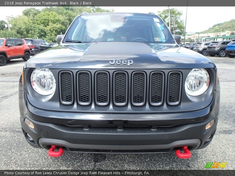 Black / Black 2018 Jeep Renegade Trailhawk 4x4