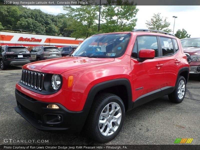 Colorado Red / Black 2018 Jeep Renegade Latitude 4x4